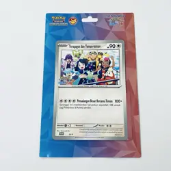 Pokemon Horizon Terapagos and Friends Jumbo Promo Card Indonesian + Extras - Image 1
