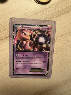 Pokemon Mewtwo EX BW45 Black Star Promo Holo 170HP Psychic TCG Card - Image 1