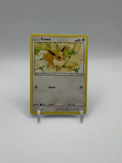 Eevee 155/214 Common SM - Lost Thunder Pokemon Card - Image 1