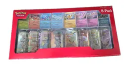 Pokemon TCG Prismatic Evolutions 8-Tin Costco Set NEW Factory Sealed LuCKy🔥 - Image 1