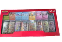 Pokemon TCG Prismatic Evolutions 8-Tin Costco Set NEW Factory Sealed LuCKy🔥 - Image 2