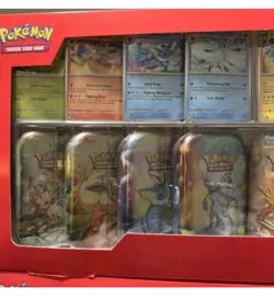 Pokemon TCG Prismatic Evolutions 8-Tin Costco Set NEW Factory Sealed LuCKy🔥 - Image 3