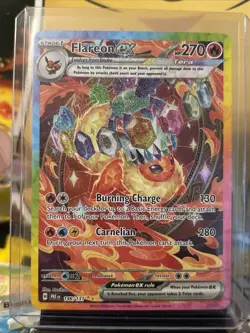 🔥🔥POKEMON FLAREON EX SIR 146/131 - SV: PRISMATIC EVOLUTIONS 🔥🔥 - Image 1