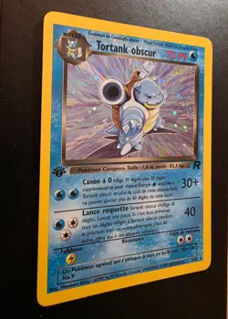 1st Edition Dark Blastoise 3/82 *FRENCH* Holo (Tortank Obscur) Pokemon - Image 4