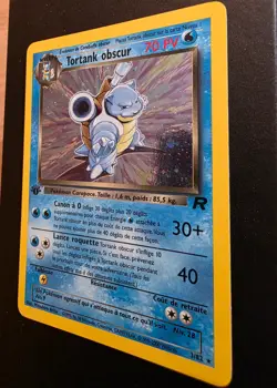 1st Edition Dark Blastoise 3/82 *FRENCH* Holo (Tortank Obscur) Pokemon - Image 5