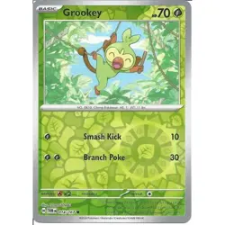 Grookey - 014/167 - Reverse Holo - Twilight Masquerade - Pokemon TCG - Image 1