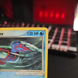 Kyogre ex - (Nintendo Power Magazine) Normal Nintendo Promo 001 Pokemon TCG LP - Image 3