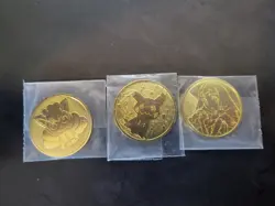 Pokemon Japanese Gold Coin Special Promo Box Set Vulpix, Mimikyu, Lillie Sealed - Image 1