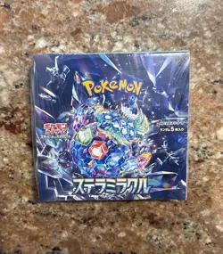 Japanese SV7 Booster Box Pokemon TCG Stellar Miracle - Image 1