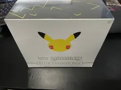 POKEMON CELEBRATIONS FACTORY SEALED ELITE TRAINER BOX ETB - Image 1