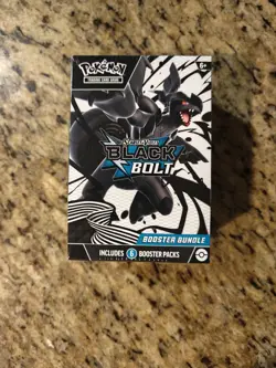 Pokemon TCG Scarlet & Violet Black Bolt Booster Bundle New Factory Sealed - Image 1