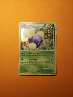 Jumpluff 6/123 Holo Rare Pokemon 2010 HeartGold SoulSilver HP - Image 1