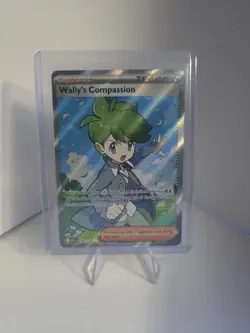 Pokemon TCG Wally's Compassion 176/132 Me01: Mega Evolution Holo - Image 1