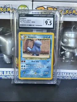 Pokemon Quagsire 2001 Neo Revelation 48/64 CGC 9.5 Mint+ - Image 1