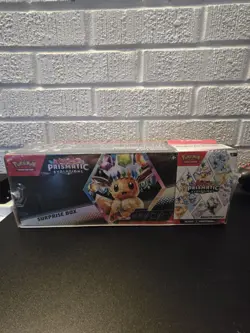 Sam’s Club Pokemon Prismatic Evolutions Surprise Box & Booster Bundle - Image 1