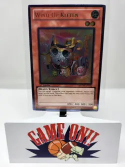 YuGiOh Wind-Up Kitten PHSW-EN026 1st Edition Ultimate Rare VLP - Image 1