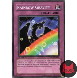 Yugioh Rainbow Gravity LODT-EN065 Common 1st Edition NM - Image 1