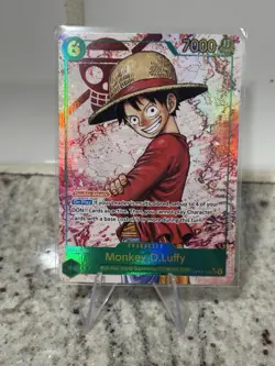 Monkey D. Luffy SEC OP13-118 - Carrying On His Will Foil (Alt Art) English - Image 1