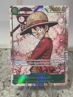 Monkey D. Luffy SEC OP13-118 - Carrying On His Will Foil (Alt Art) English - Image 4