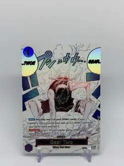 Gear Two Alt Art OP11-080 English A Fist of Divine Speed - One Piece Card - Image 1