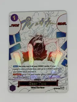 Gear Two Alt Art OP11-080 English A Fist of Divine Speed - One Piece Card - Image 3