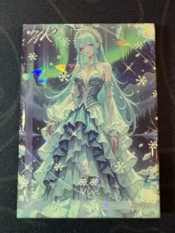 Goddess Vivi Snow World Preimium Thick Card Waifu Doujin One Piece Full Art - Image 1