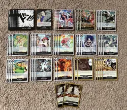 One Piece TCG English OP14 Crocodile Deck -READY TO PLAY- M/NM W/ SR Playsets - Image 1