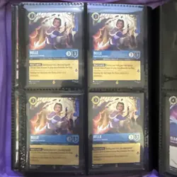 DISNEY PARKS EXCLUSIVE Belle Apprentice Inventor Lorcana Foil Promo Playset - Image 1