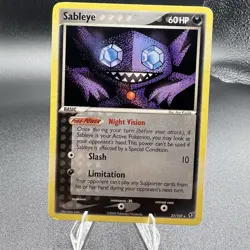 Sableye 23/107 EX Deoxys Holo Pokemon Card 2005 - Image 1