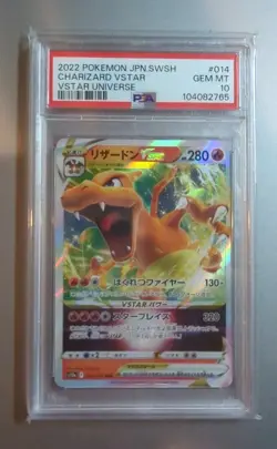 PSA10 Pokemon Card Charizard VSTAR VSTAR Universe 014/172 - Image 1