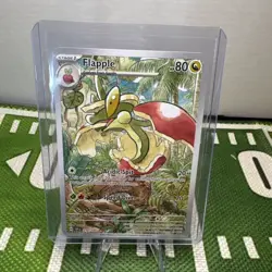 Pokemon TCG Flapple Full Art Holo Illustration Card 210/191 Surging Sparks - Image 1