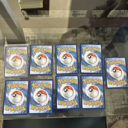 Pokemon TCG Darkness Ablaze card lot of 9 cards. VG - Image 2