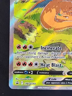 Charizard V SWSH260 SWSH: Sword & Shield Promo Cards Holo - Image 3