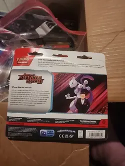 Destined Rivals 3 Pack Blister [KANGASKHAN] 3 BOOSTERS + KANGASKHAN 202 CARD NEW - Image 4