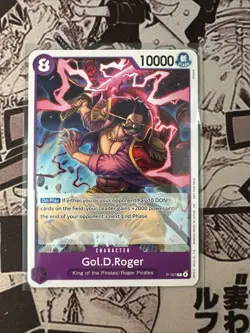 Gol.D.Roger (Store Tournament 2025 Vol. 4) P-107 One Piece Promotion Cards... - Image 1