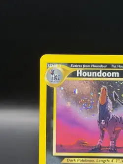 Houndoom 8/64 Neo Revelation Rare Vintage Pokemon Card 2000 WOTC - Image 2
