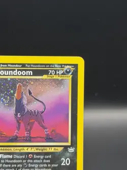 Houndoom 8/64 Neo Revelation Rare Vintage Pokemon Card 2000 WOTC - Image 4