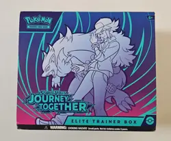 Empty Pokemon Journey Together Elite Trainer Box w accessories, One Random Pack - Image 1