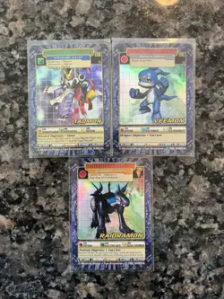 Digimon Digi-Battle Card Lot - All HOLOS - Image 1