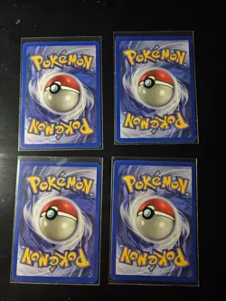 Pokemon 1st Edition Jungle 4 Card Lot LP Cubone Jigglypuff Paras - Image 2