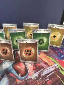 Lot of 46 Pokemon Scarlet & Violet Holo energy Cards NM/M - Image 4