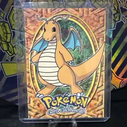1999 Topps - Dragonite - Pokemon Card - E12 Of 12 - NM Blue Logo #149 Non Holo - Image 1