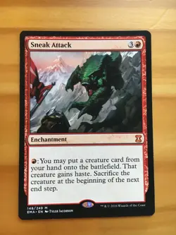 Mtg Eternal Masters Sneak Attack NM - Image 1