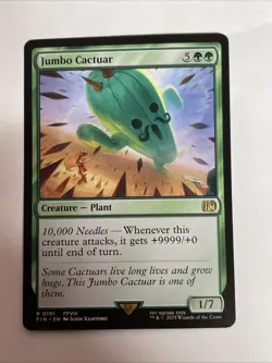 Jumbo Cactuar Final Fantasy #191 Rare - Image 1