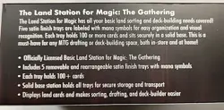 Magic The Gathering - Ultra PRO - Land Station - New in Original box - Image 3