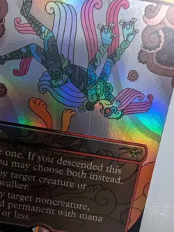 MTG - Molten Collapse (Borderless Foil) - The Lost Caverns of Ixalan LP/NM Cond - Image 3