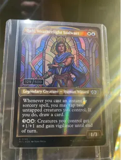 Raff, Weatherlight Stalwart (Serial Numbered) MUL U 0186 - Image 1