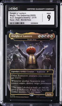 2025 MAGIC: THE GATHERING SLD: DWIGHT'S DESTINY DWIGHT O' LANTERN CGC 9 - Image 1