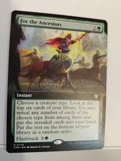 For the Ancestors Commander Masters Regular - Image 1