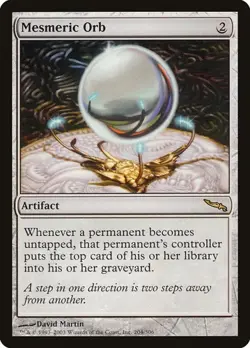 Mesmeric Orb Mirrodin HP MTG - Image 1